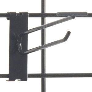 Gridwall scanner hook 6"  - black