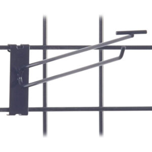 Gridwall scanner hook 12"  - black