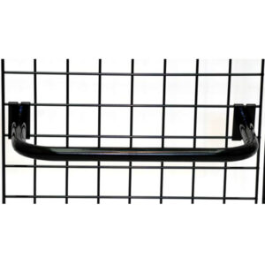 Grid U-shaped hangrail bracket-black